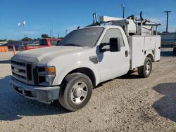 Vehiculos salvage en venta de Copart Corpus Christi, TX: 2008 Ford F350 Super Duty Utility / Service Truck