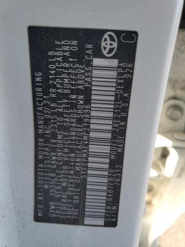 2021 Toyota Corolla le