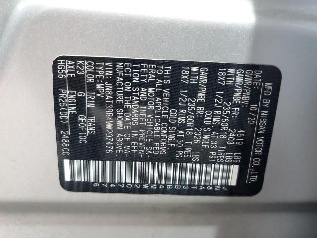 2021 Nissan Rogue sv