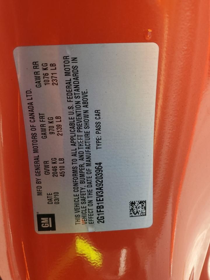 2010 Chevrolet Camaro lt