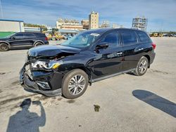 Salvage cars for sale from Copart New Orleans, LA: 2017 Nissan Pathfinder s