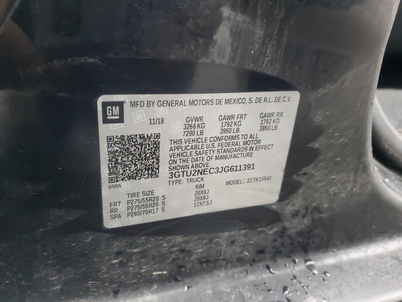 2018 GMC Sierra K1500 slt