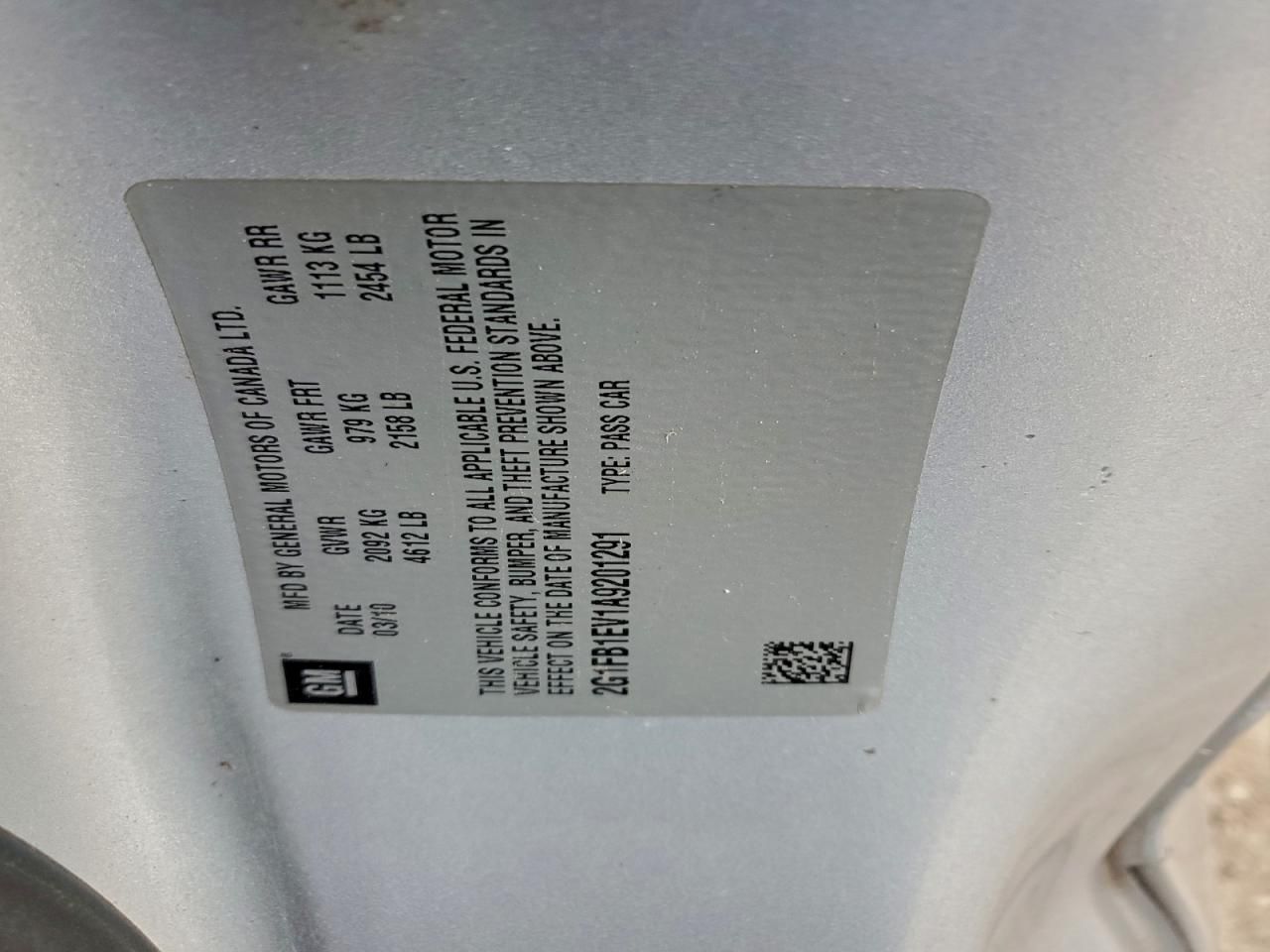 2010 Chevrolet Camaro lt