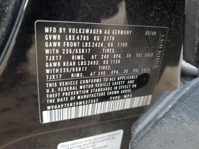 2009 Volkswagen Tiguan s