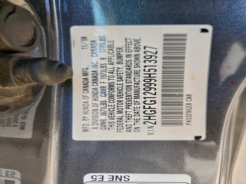 2009 Honda Civic exl
