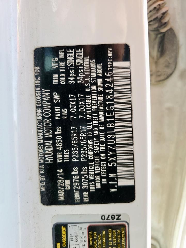 2014 Hyundai Santa fe