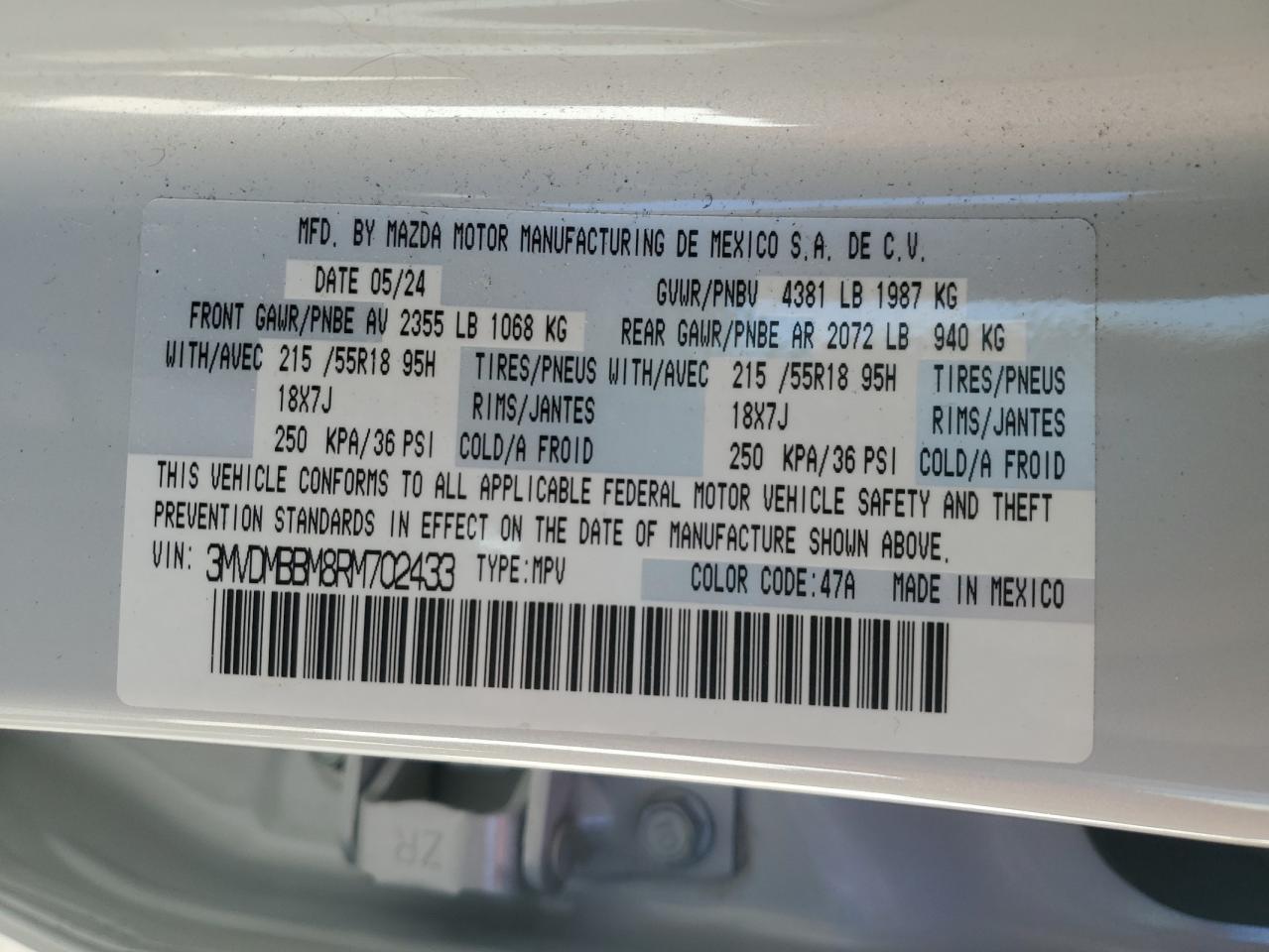 2024 Mazda Cx-30 Select