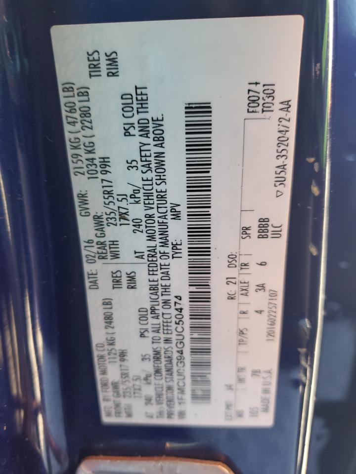 2016 Ford Escape se