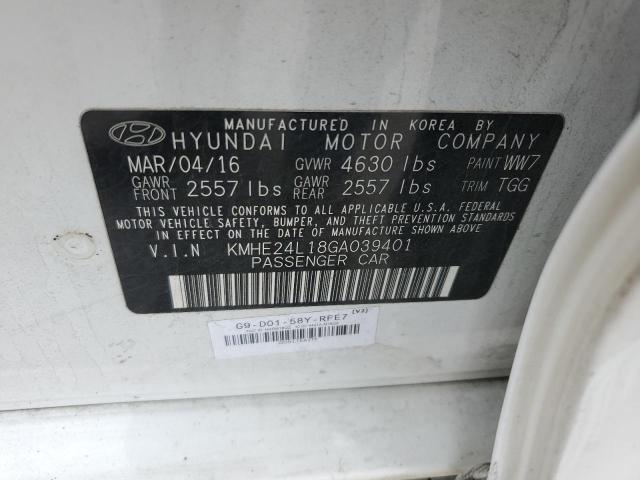 2016 Hyundai Sonata Hybrid