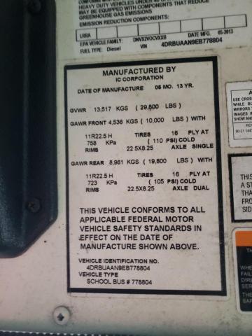 2014 Icrp 2014 IC Bus PB105 School Bus