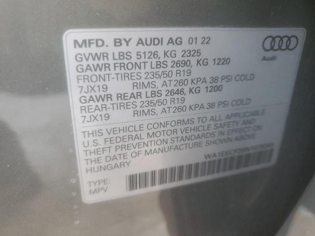 2022 Audi Q3 Premium Plus s Line 45
