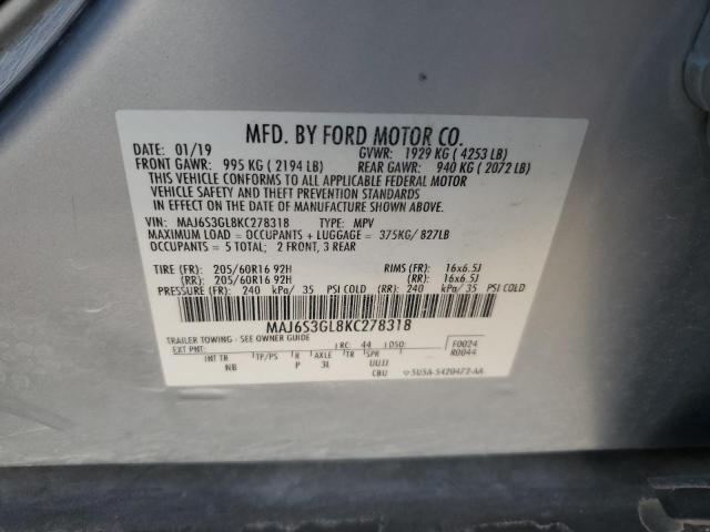 2019 Ford Ecosport se