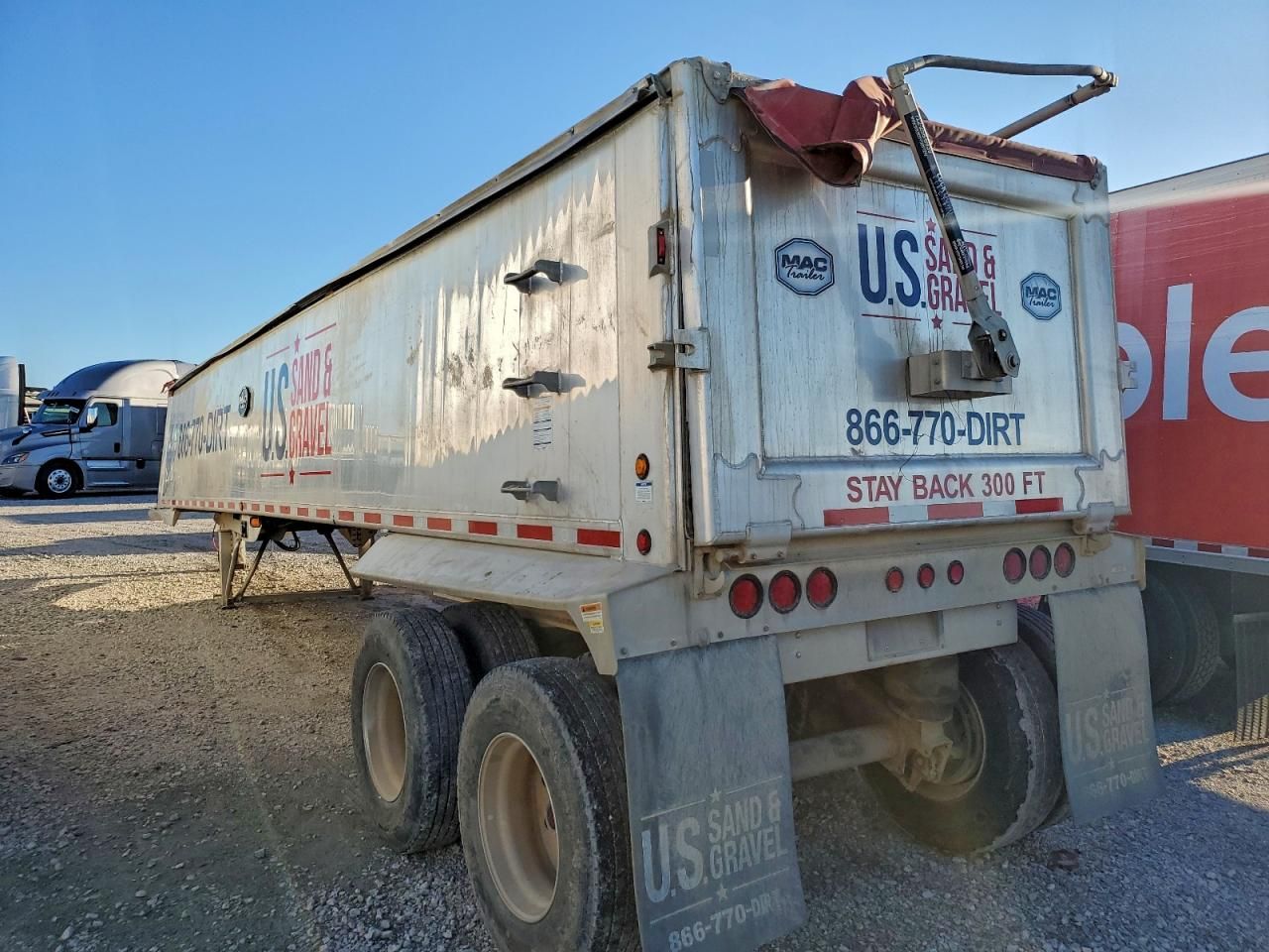 2025 Mack END Dump Trailer