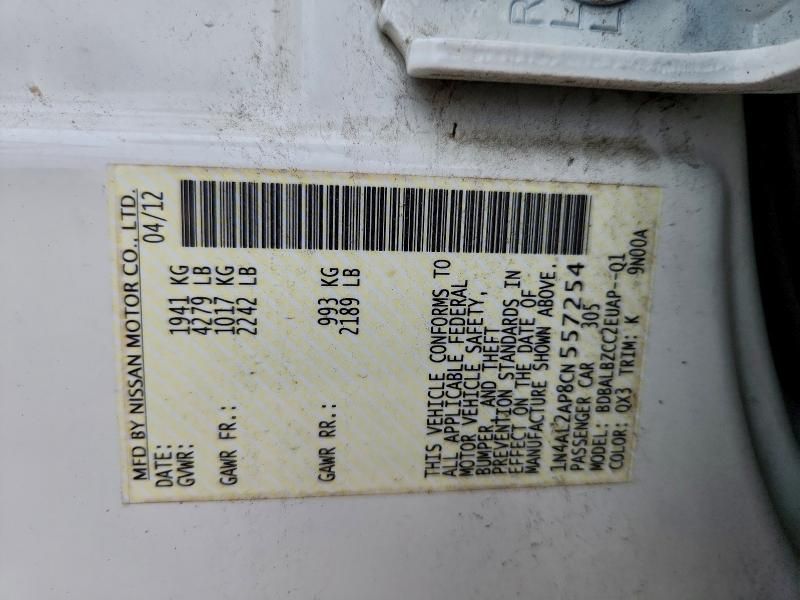 2012 Nissan Altima Base