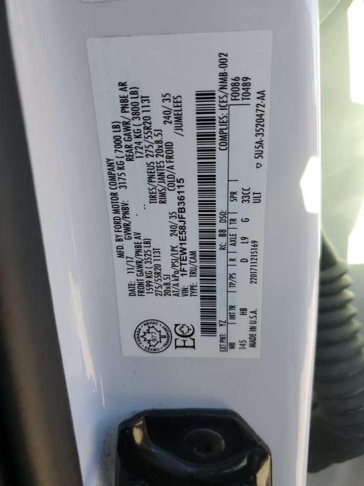 2018 Ford F150 Supercrew