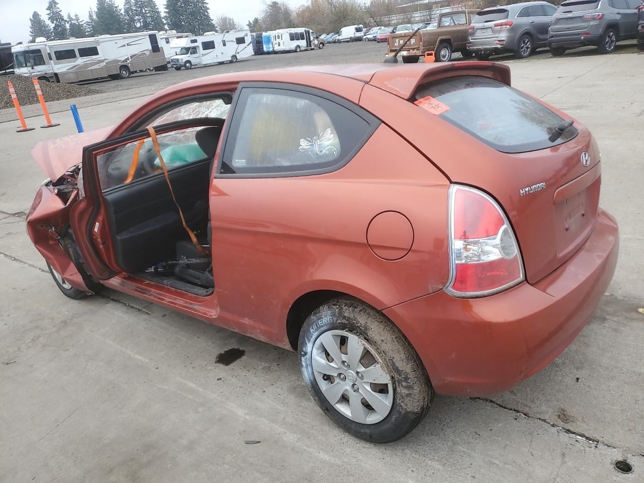 2010 Hyundai Accent Blue