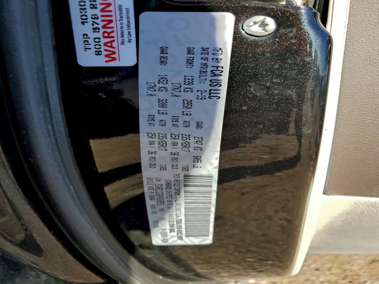 2019 Chrysler Pacifica lx