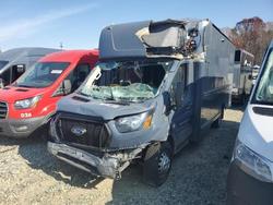 Salvage trucks for sale at Mebane, NC auction: 2021 Ford Transit Delivery Truck