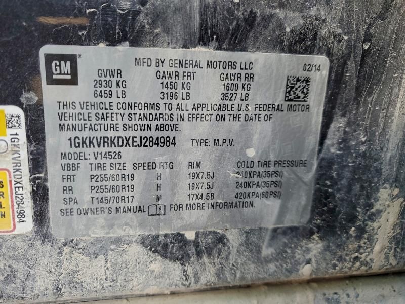 2014 GMC Acadia Slt-1