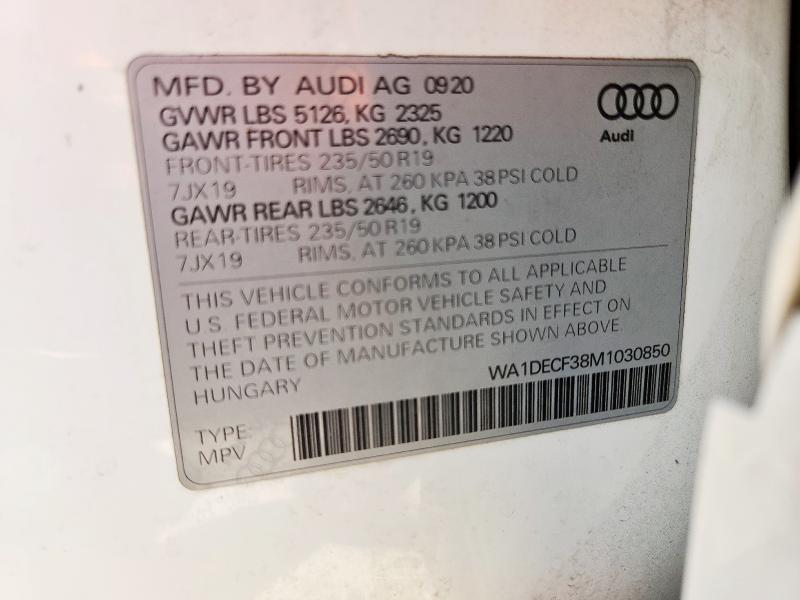 2021 Audi Q3 Premium s Line 45