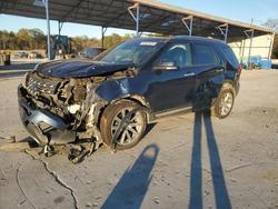 Salvage cars for sale from Copart Cartersville, GA: 2017 Ford Explorer Limited