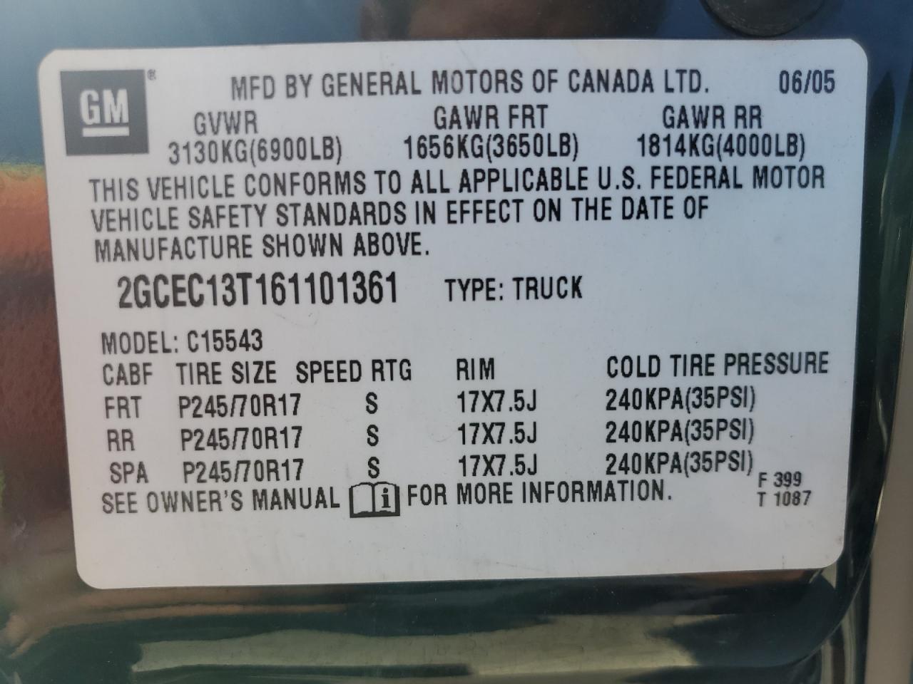 2006 Chevrolet Silverado C1500