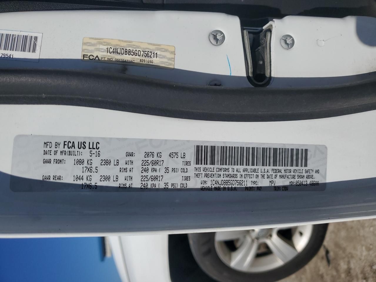 2016 Jeep Compass Sport