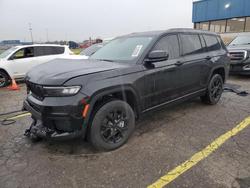 Jeep salvage cars for sale: 2024 Jeep Grand Cherokee l Laredo