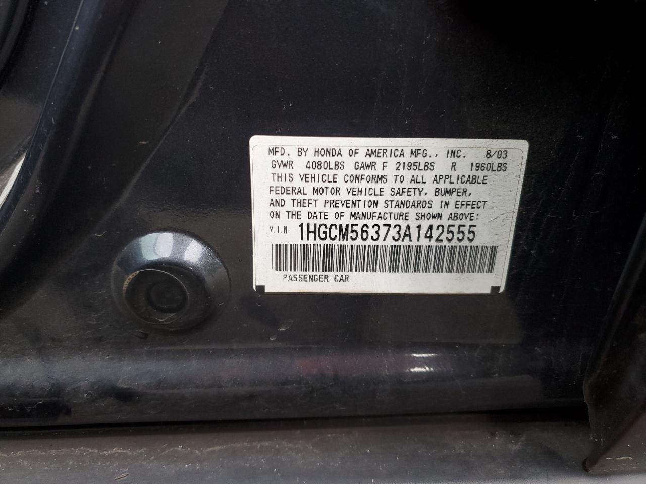 2003 Honda Accord lx