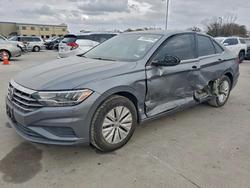 Salvage cars for sale from Copart Wilmer, TX: 2019 Volkswagen Jetta s