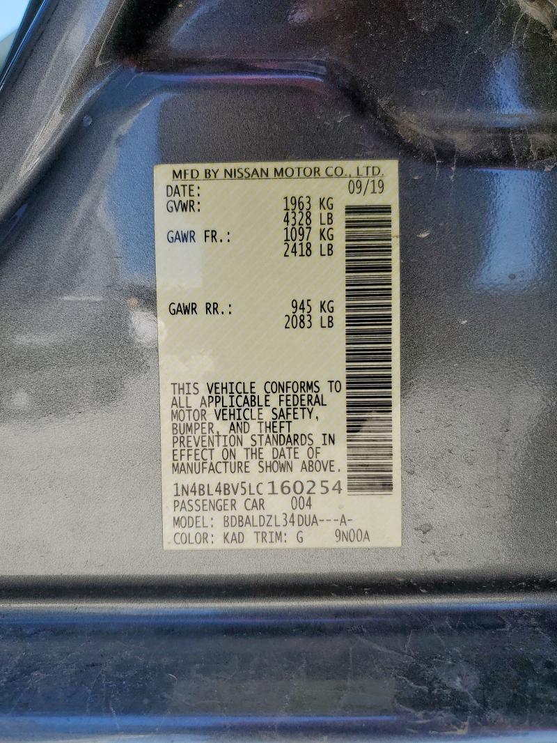 2020 Nissan Altima s