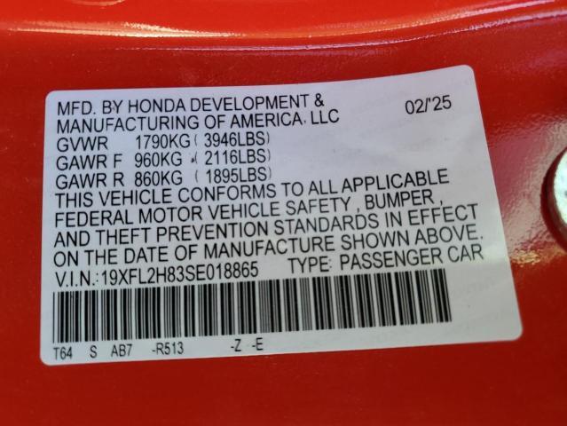 2025 Honda Civic Sport
