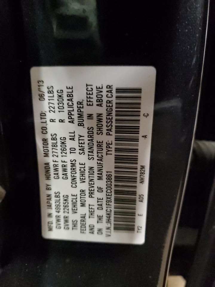 2014 Acura Rlx Advance