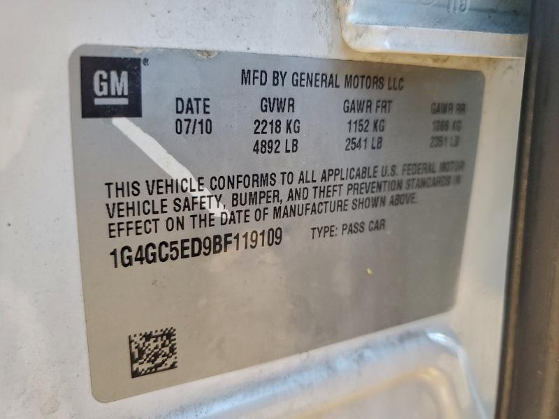 2011 Buick Lacrosse cxl
