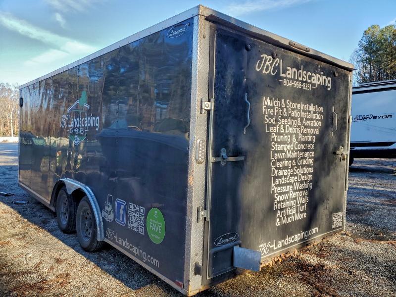 2023 Arising ING Industries 8.520VTRB Enclosed Cargo T