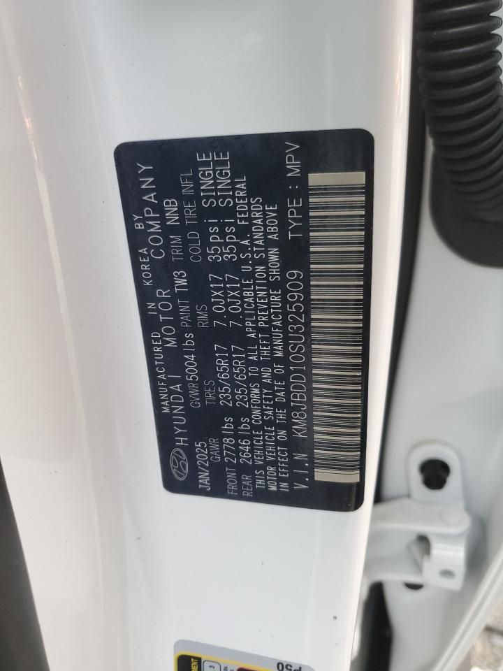 2025 Hyundai Tucson Blue