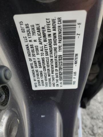 2015 Honda Civic se