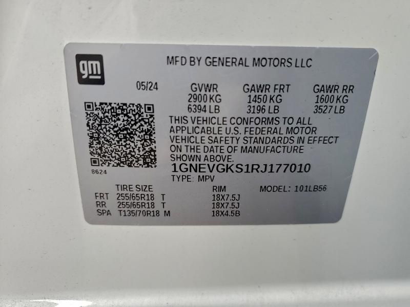 2024 Chevrolet Traverse lt