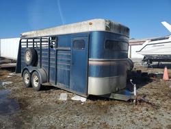 Kieffer Vehiculos salvage en venta: 1992 Kieffer Unknown-Livestock Trailer
