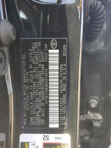 2019 Toyota Camry l