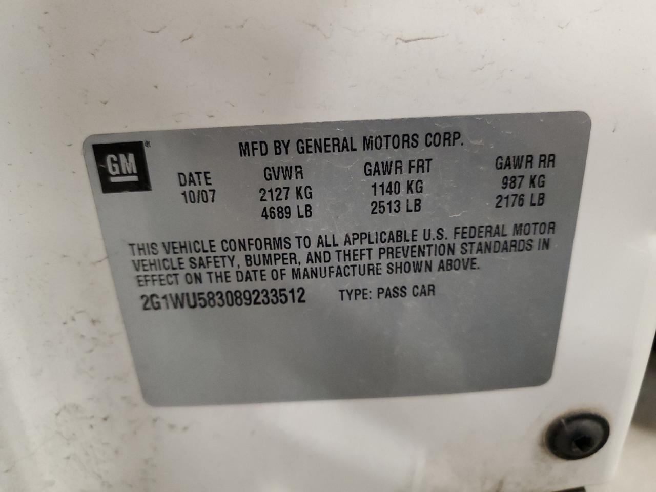 2008 Chevrolet Impala ltz