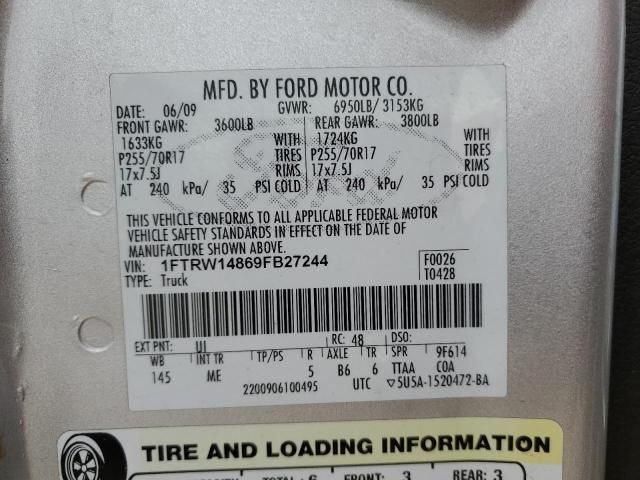 2009 Ford F150 Supercrew