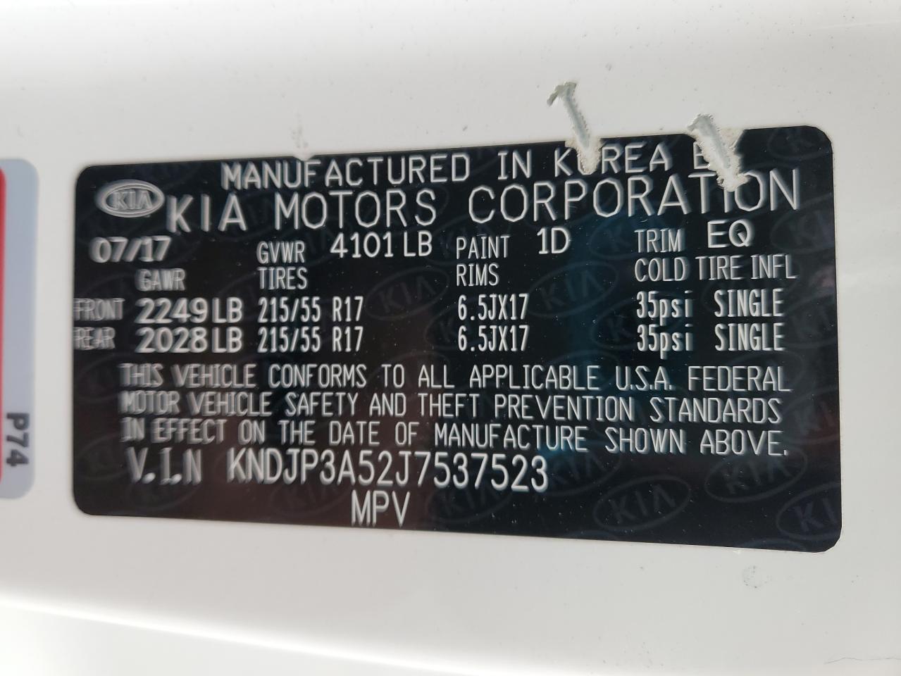 2018 KIA Soul +