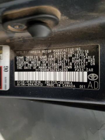 2016 Toyota Corolla l