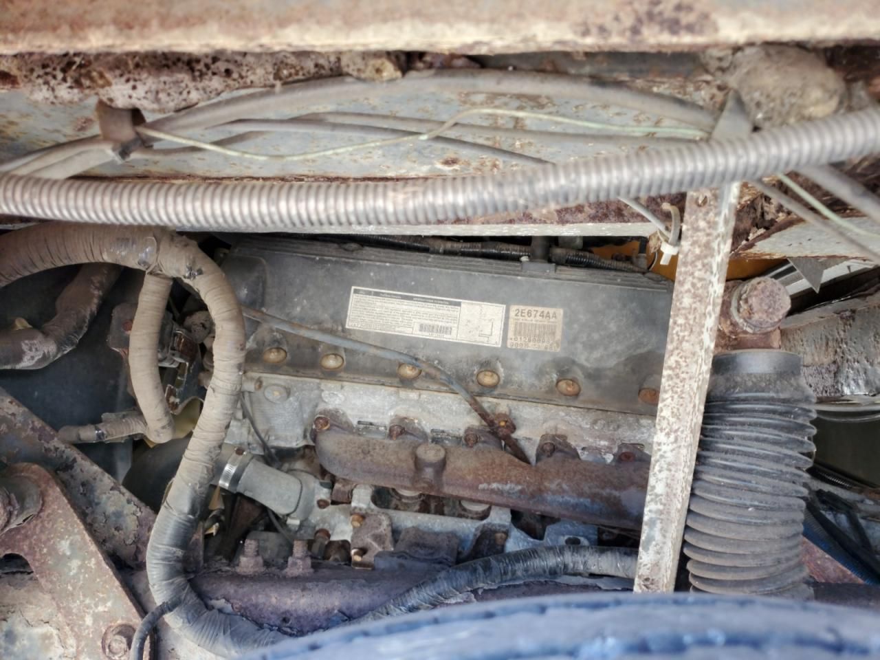 2002 Ford F550 Super Duty Stripped Chassis