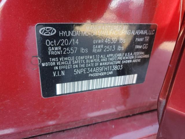 2015 Hyundai Sonata Sport