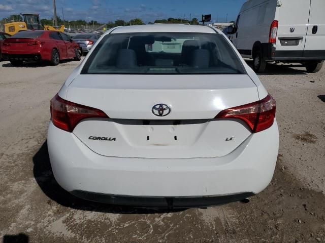 2018 Toyota Corolla l