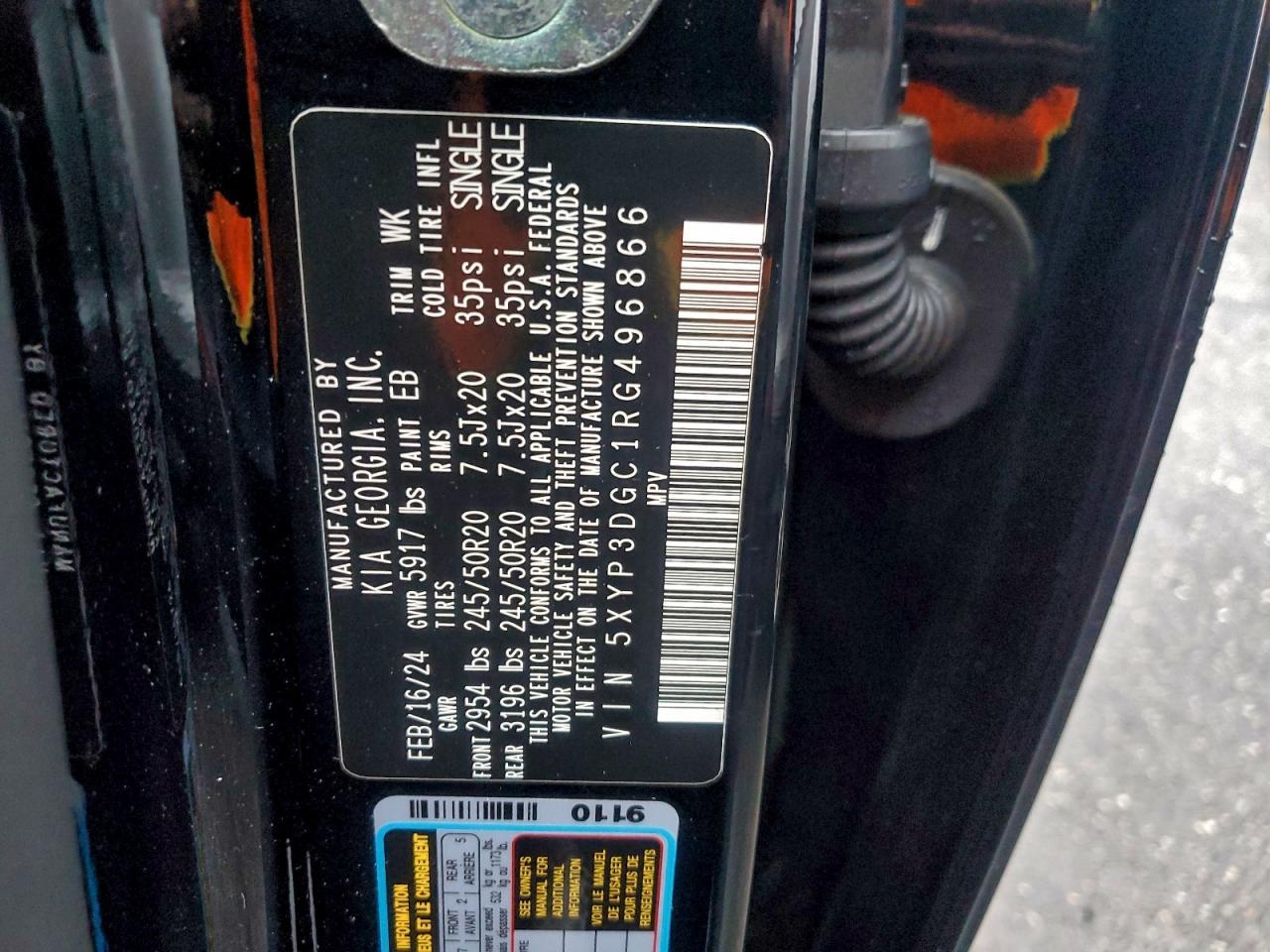 2024 KIA Telluride ex X-line