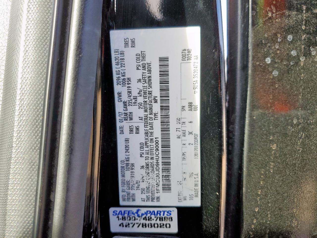 2017 Ford Escape Titanium