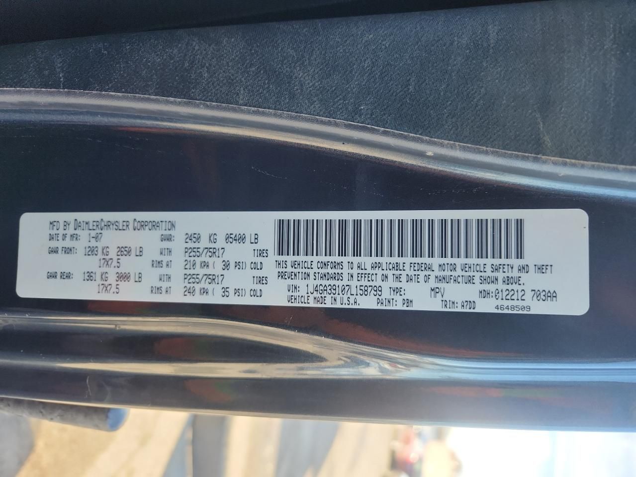 2007 Jeep Wrangler x